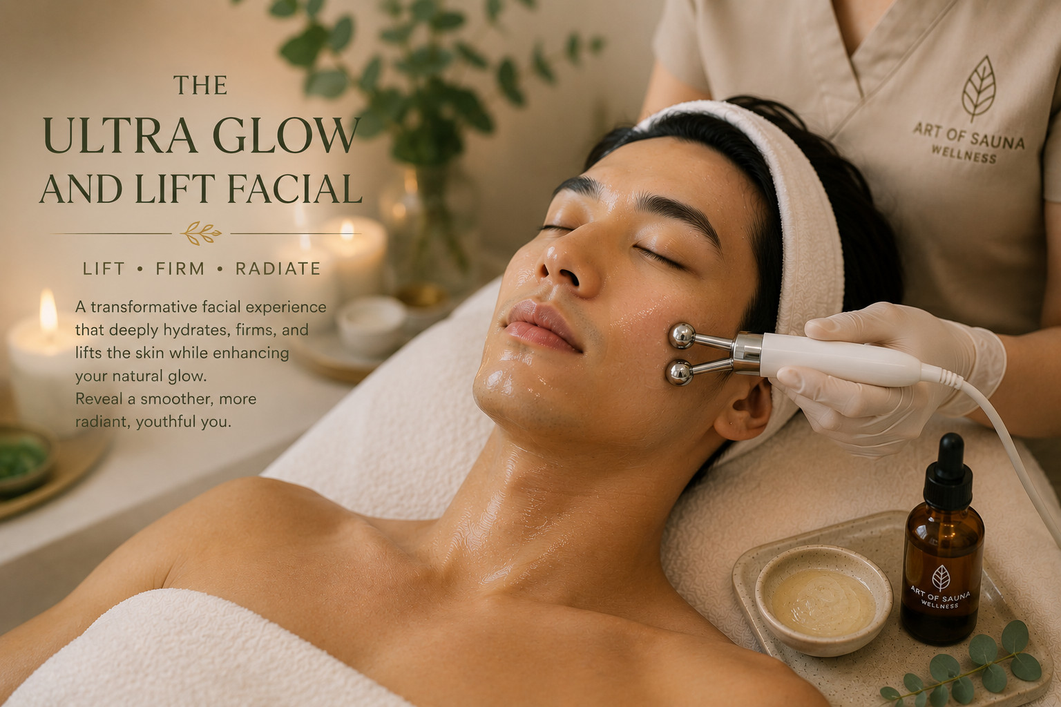 The Ultra Glow and Lift Facial
